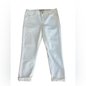 Lucky Brand 12/31 White Denim Lolita Skinny